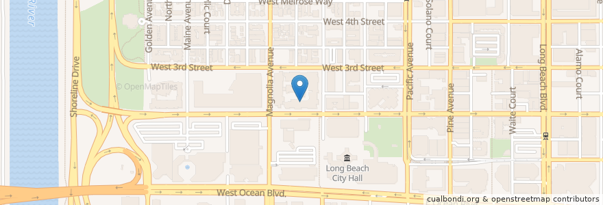 Mapa de ubicacion de Motiva Juice Bar en Amerika Birleşik Devletleri, Kaliforniya, Los Angeles County, Long Beach.
