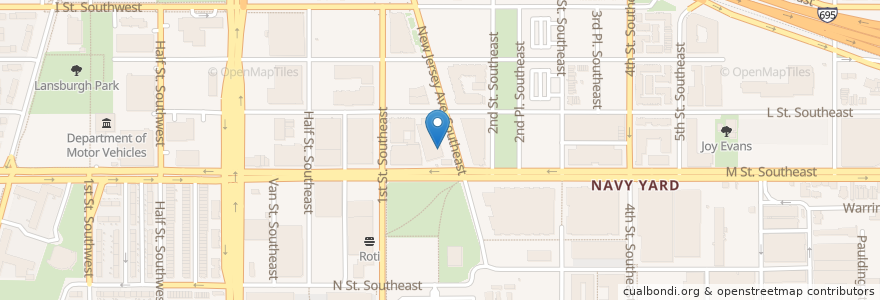 Mapa de ubicacion de Peet's Coffee en Amerika Syarikat, Washington, D.C., Washington.