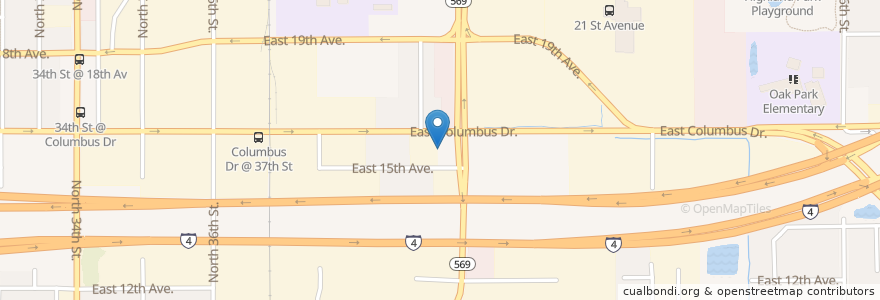 Mapa de ubicacion de Athena Bitcoin ATM en ایالات متحده آمریکا, فلوریدا, Hillsborough County, Tampa.