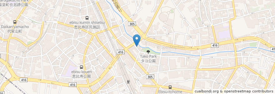 Mapa de ubicacion de 67 餃子 en Japon, Tokyo, 渋谷区, 渋谷区.