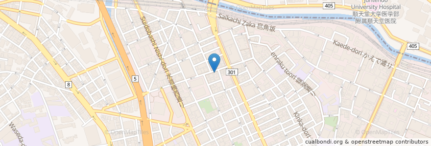 Mapa de ubicacion de Dix ans en Japón, Tokio, Chiyoda.
