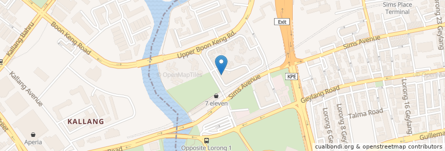 Mapa de ubicacion de Yeo Mei Lim Medical Hall en Singapura, Central.