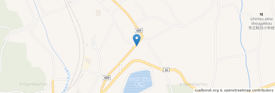 Mapa de ubicacion de 北杜郵便局 en 일본, 야마나시현, 北杜市.