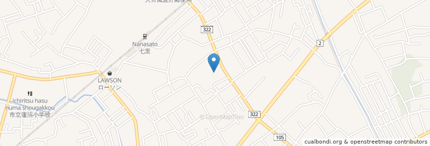 Mapa de ubicacion de みか歯科 en Jepun, 埼玉県, さいたま市, 見沼区.