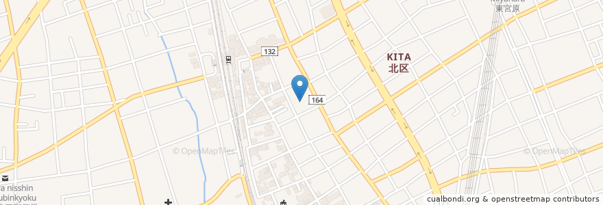 Mapa de ubicacion de さいたま市北区宮原三丁目自治会館 en Japan, Präfektur Saitama, Saitama, 北区.