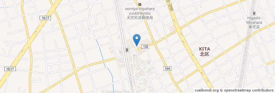 Mapa de ubicacion de ウエルシアさいたま宮原駅前店 en Japão, 埼玉県, さいたま市, 北区.