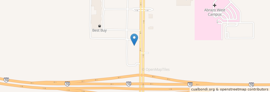 Mapa de ubicacion de Circle K en Amerika Birleşik Devletleri, Arizona, Maricopa County, Goodyear.