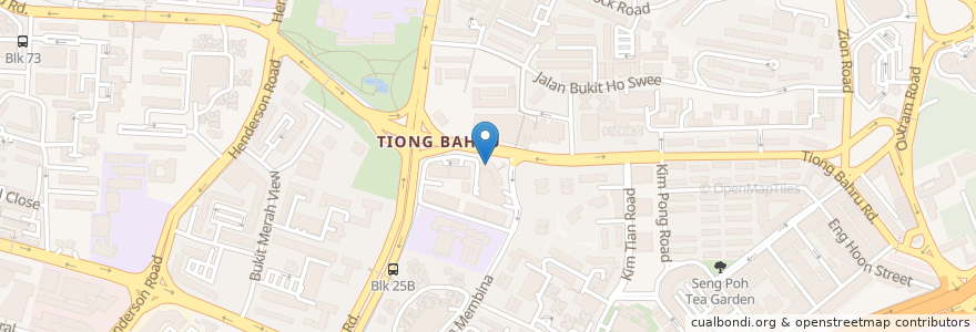 Mapa de ubicacion de Chua and Partners Family Clinic en Singapour, Central.