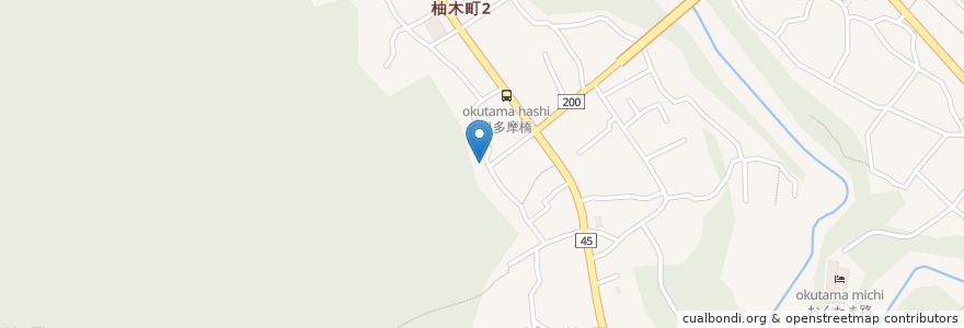 Mapa de ubicacion de noco Bakery & Cafe en Japan, Tokio, 青梅市.