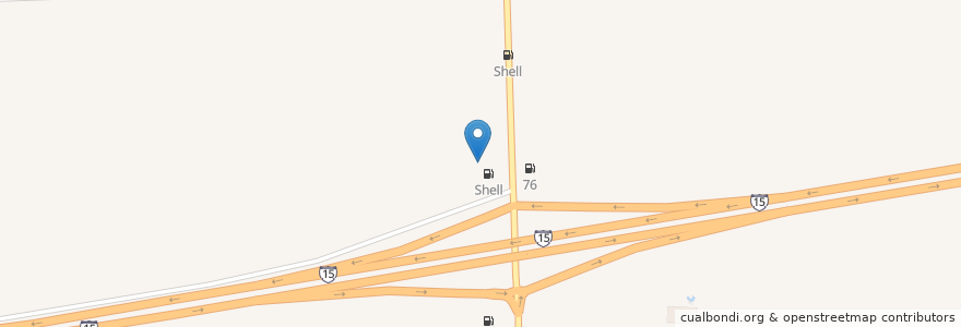 Mapa de ubicacion de DQ Grill & Chill en United States, California, San Bernardino County.