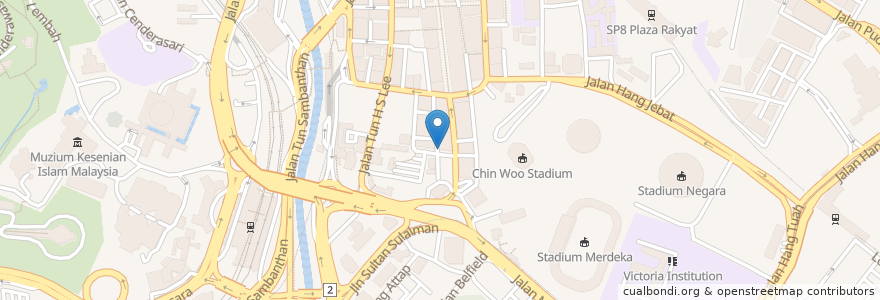 Mapa de ubicacion de Yu Noodle Cuisine en Malaysia, Selangor, Kuala Lumpur.