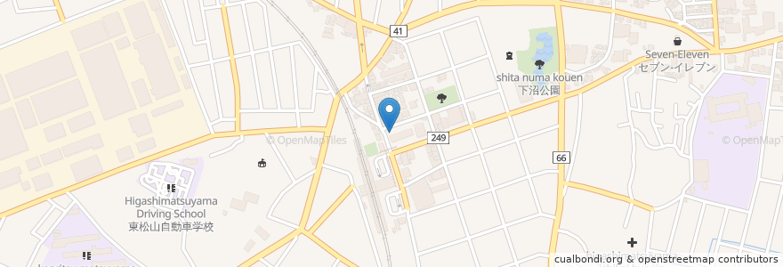 Mapa de ubicacion de コジマ調剤薬局 en Japón, Prefectura De Saitama, 東松山市.