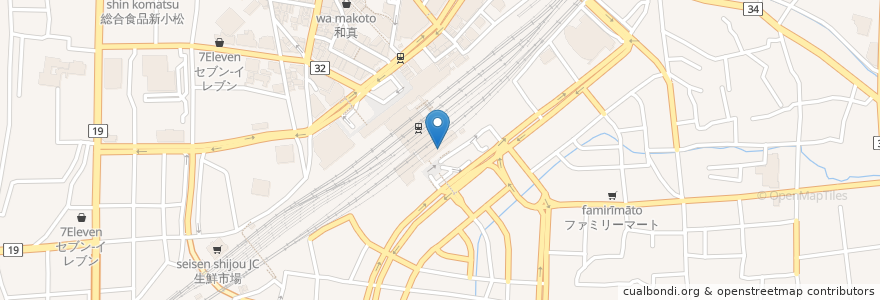 Mapa de ubicacion de そば処 水芭蕉 en Jepun, 長野県, 長野市.