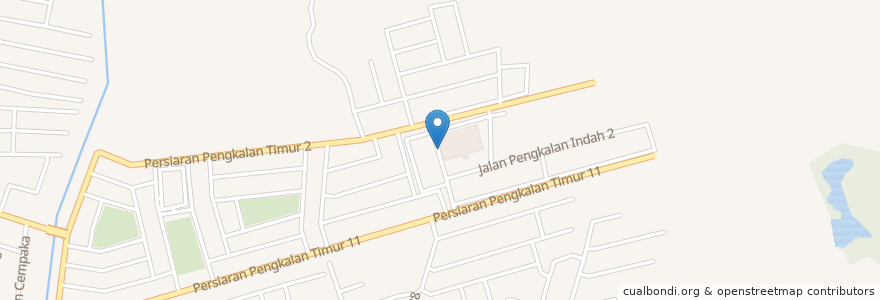 Mapa de ubicacion de Warung Sentosa en Malaysia, Perak.