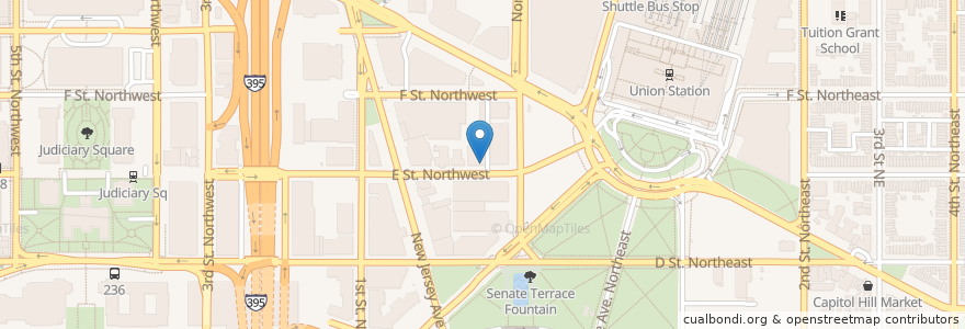 Mapa de ubicacion de Bistro bis en United States, Washington, D.C., Washington.