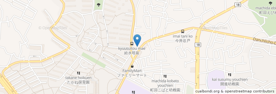 Mapa de ubicacion de はやしクリニック分院 en Japonya, 東京都, 町田市.