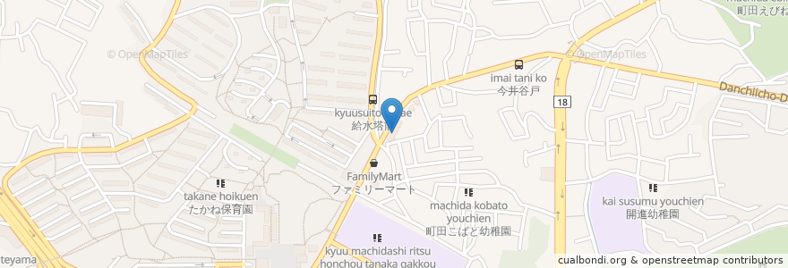 Mapa de ubicacion de 本町田調剤薬局 en 日本, 東京都, 町田市.