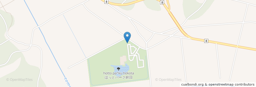 Mapa de ubicacion de 鉾田市老人福祉センター;ともえ荘 en Japan, Präfektur Ibaraki, 鉾田市.