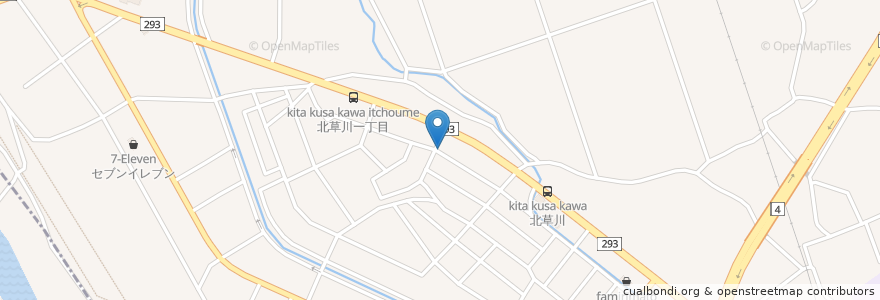Mapa de ubicacion de 加藤整骨院 en Japón, Prefectura De Tochigi, さくら市.