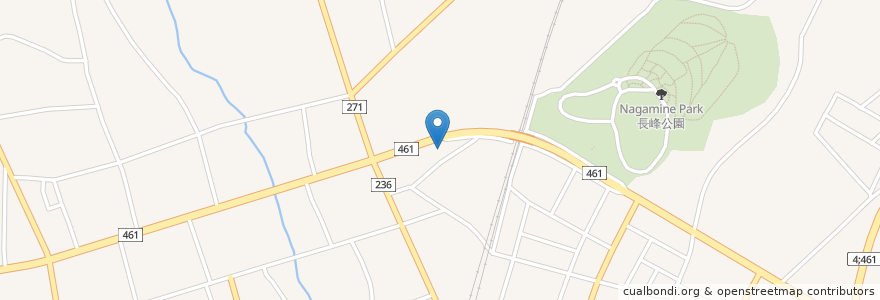 Mapa de ubicacion de 八板歯科医院 en Jepun, 栃木県, 矢板市.