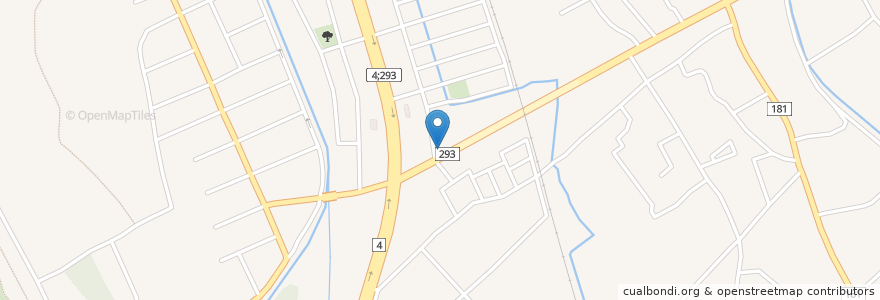 Mapa de ubicacion de 甘味処 京源 en 日本, 栃木県, さくら市.