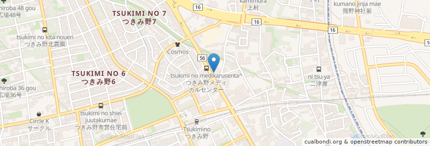 Mapa de ubicacion de ひかり薬局 en Japan, Präfektur Kanagawa.