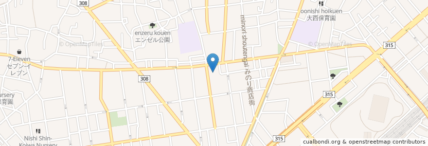 Mapa de ubicacion de 千代の湯 en Japan, 東京都, 葛飾区.