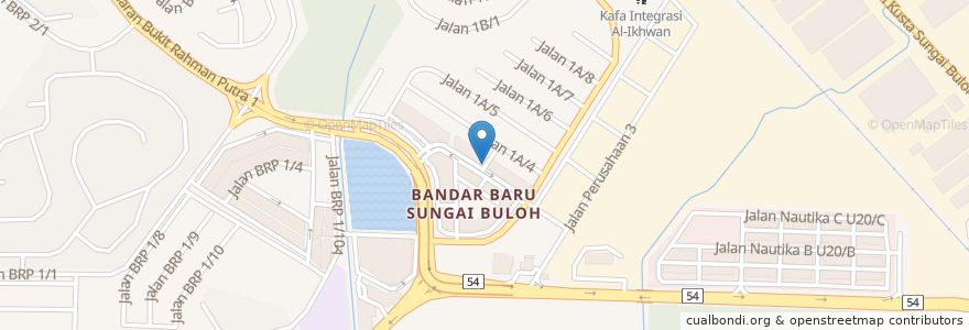 Mapa de ubicacion de Guardian en Malezya, Selangor, Shah Alam.