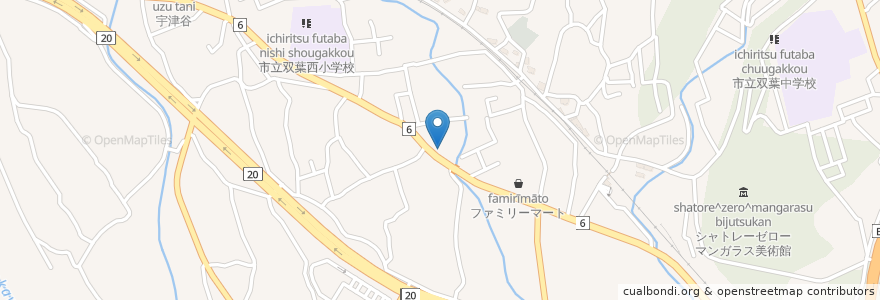 Mapa de ubicacion de 岩下歯科 en 일본, 야마나시현, 甲斐市.