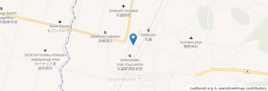 Mapa de ubicacion de はっと亭 和 en 日本, 宮城県.