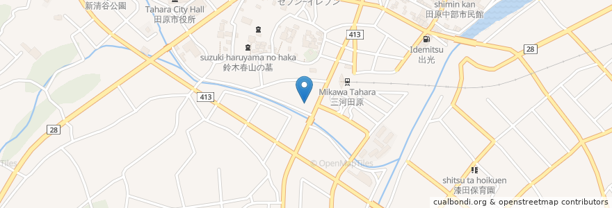 Mapa de ubicacion de 半島キッチン　ビオまりん en 日本, 愛知県, 田原市.