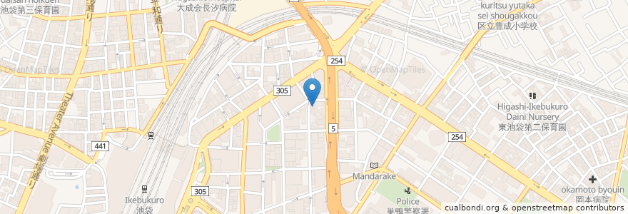 Mapa de ubicacion de Ore no sora Ikebukuro. en Japan, Tokyo, Toshima.
