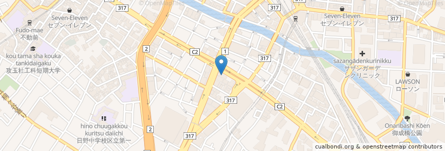 Mapa de ubicacion de 日乃屋カレー en 日本, 东京都/東京都, 品川区.