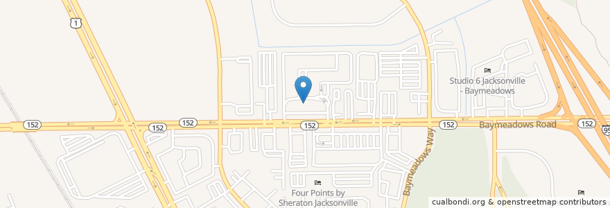 Mapa de ubicacion de Annunciation Orthodox Church en Stati Uniti D'America, Florida, Contea Di Duval, Jacksonville.