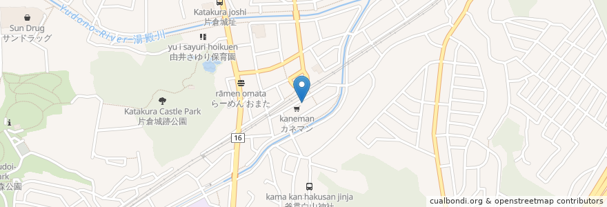 Mapa de ubicacion de 兼子歯科 en اليابان, 東京都, 八王子市.