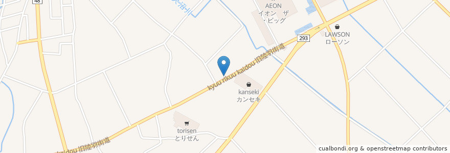 Mapa de ubicacion de エネオス en Japon, Préfecture De Tochigi, さくら市.