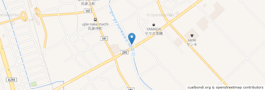 Mapa de ubicacion de さくら薬局 en ژاپن, 栃木県, さくら市.