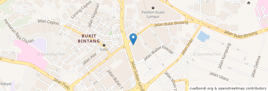 Mapa de ubicacion de Simple Life Vegetarian Restaurant en Malezya, Selangor, Kuala Lumpur.