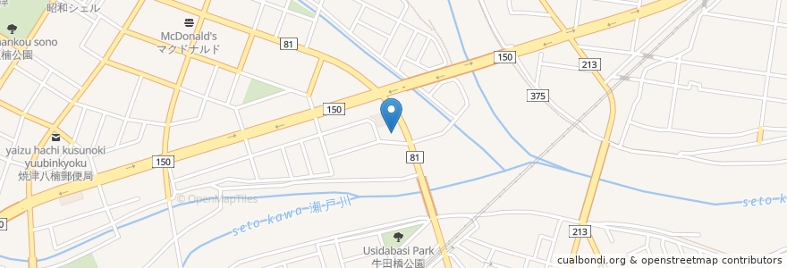 Mapa de ubicacion de ENEOS en Japan, 静岡県, 焼津市.