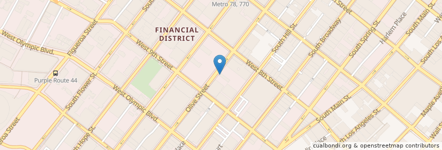 Mapa de ubicacion de Modern Times Dankness Dojo en Amerika Birleşik Devletleri, Kaliforniya, Los Angeles County, Los Angeles.