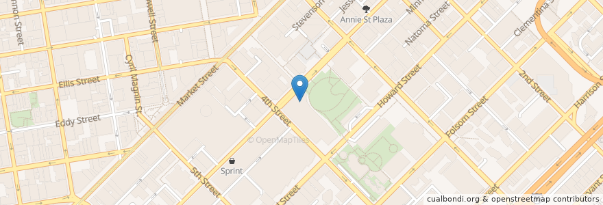 Mapa de ubicacion de Yo-Kai Express en Amerika Birleşik Devletleri, Kaliforniya, San Francisco, San Francisco.