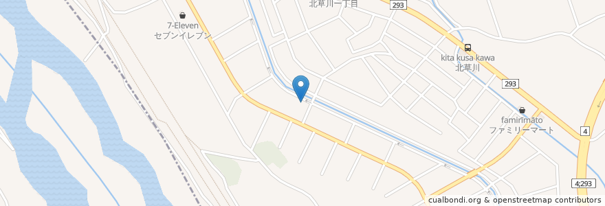 Mapa de ubicacion de 向河原公民館 en Japan, Präfektur Tochigi, さくら市.