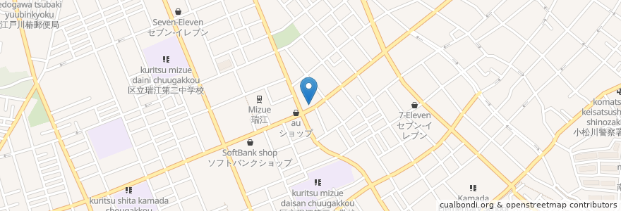 Mapa de ubicacion de Parking 507 en Japon, Tokyo, 江戸川区.