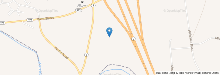 Mapa de ubicacion de D'Angelo Grilled Sandwiches en 미국, 코네티컷, Middlesex County, Cromwell.