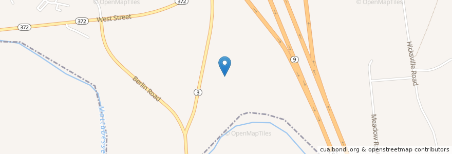 Mapa de ubicacion de Jeffrey Shuster D.D.S. en Stati Uniti D'America, Connecticut, Middlesex County, Cromwell.