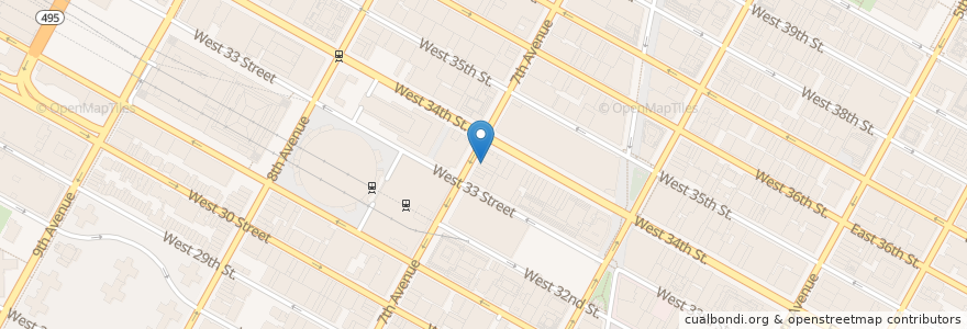 Mapa de ubicacion de A&H Deli en ایالات متحده آمریکا, New York, نیویورک, New York County, Manhattan, Manhattan Community Board 5, Manhattan Community Board 4.