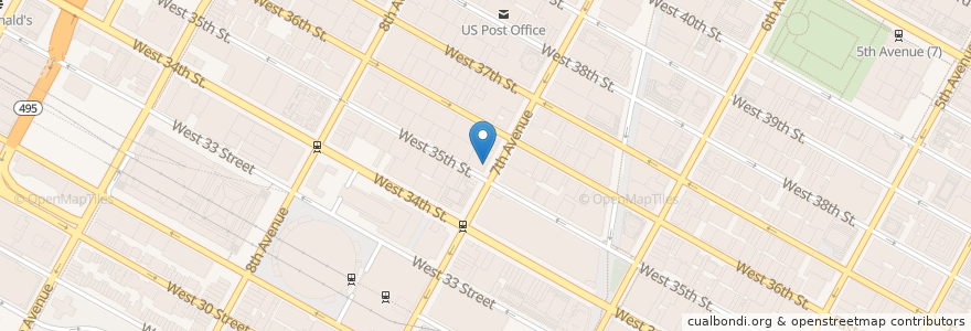 Mapa de ubicacion de Hale & Harty Soups en Amerika Birleşik Devletleri, New York, New York, New York County, Manhattan, Manhattan Community Board 5, Manhattan Community Board 4.