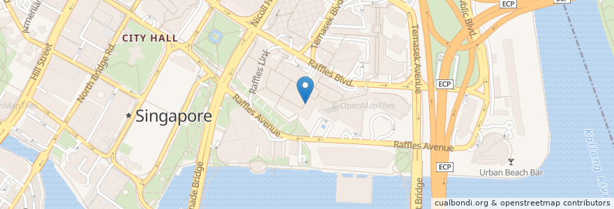 Mapa de ubicacion de Beyond Pancakes en Singapur, Central.