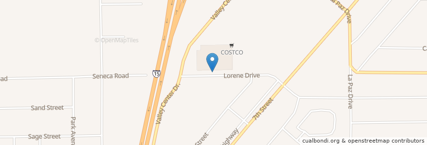 Mapa de ubicacion de Lorene & 7th Transfer Center en Verenigde Staten, Californië, San Bernardino County, Victorville.