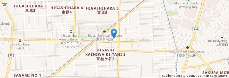 Mapa de ubicacion de おおた整体 en Япония, Канагава.